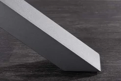 Ausziehbarer Esstisch ETERNITY 160-200cm graphit grau Keramik schwarz Metall