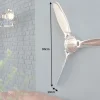 Authentische Wanddekoration SCREW III 90cm silber Flugzeug Propeller