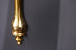 Barock Wandkonsole SCALA 80cm gold Metall Wandregal handmade Wanddekoration