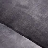 Chesterfield 3-Sitzer Sofa MODERN BAROCK 235cm dunkelgrau Samt Federkern Metallfüße