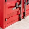 Container-Schrank GLOBETROTTER 80cm rot Metall Aktenschrank mit Flügeltüren