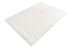 3D Hochflor Teppich DUNE 230x160cm beige Hoch-Tief-Effekt