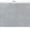 3D strukturierter Kurzflor XXL Teppich WAVE 350x235cm anthrazit Hoch-Tief-Effekt