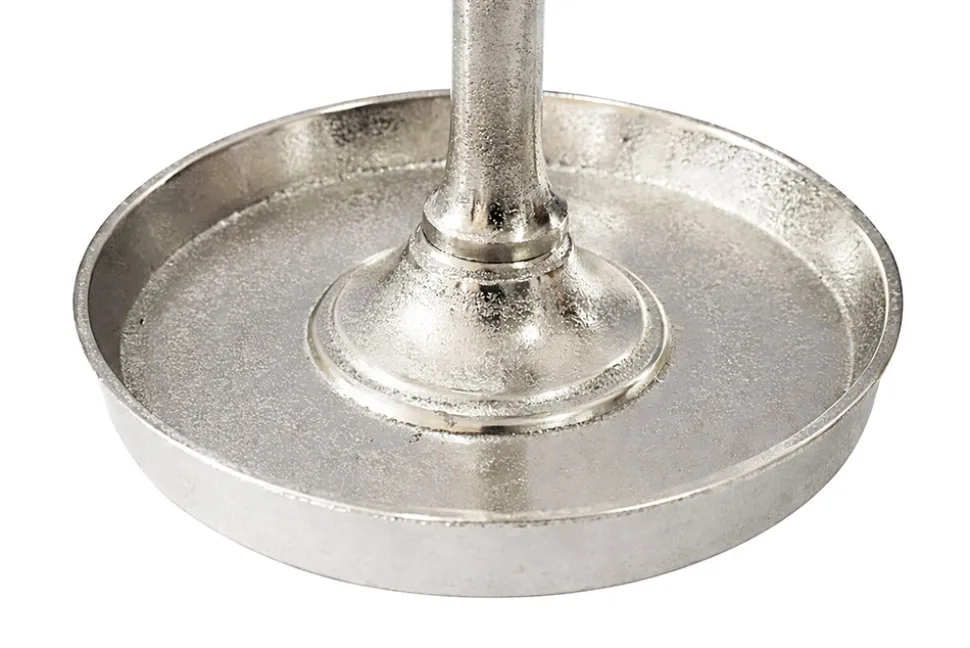 Dekorativer Schirmständer SEVEN SEAS 65cm silber Metall Regenschirmhalter