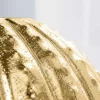 Design Deko Vase ABSTRACT 30cm gold Handarbeit Hammerschlag