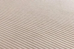 Design Ecksofa ATMOSPHERE XL 245cm champagner beige Cord Federkern inkl. Kissen