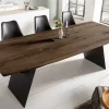 Design Esstisch GRAND OAK 240cm smoke Eiche Massivholz