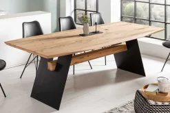 Design Esstisch GRAND OAK 240cm natur Wildeiche Massivholz