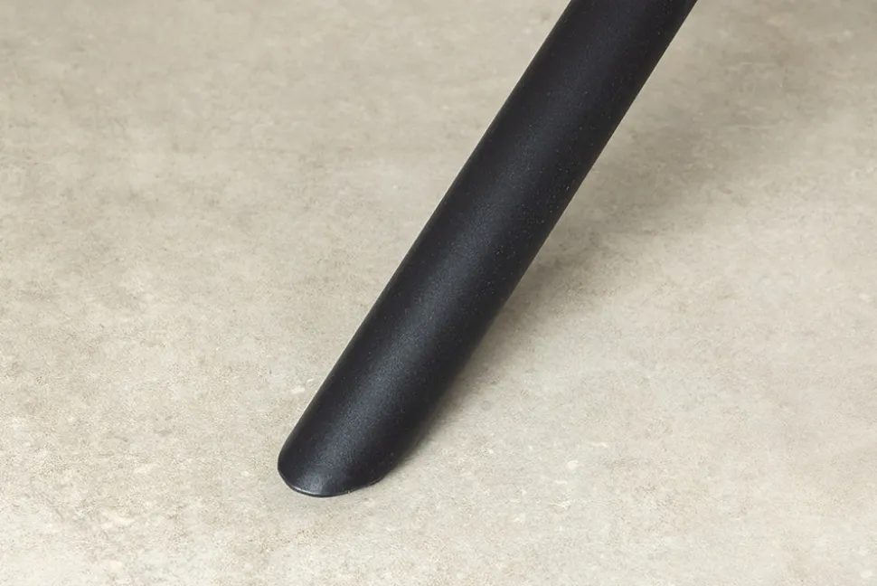 Design Esstisch OSAKA 200cm weiß schwarz Pandora Keramik Sterngestell Metall