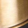 Design Hängelampe INDUSTRIAL 45cm gold Metall rund Pendelleuchte höhenverstellbar