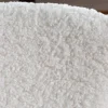 Design Schaukelstuhl SCANDINAVIA SWING weiß Bouclé Sessel schwarz Metall