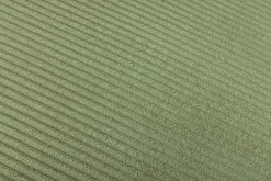 Design Schlafsofa APARTMENT 215cm grün Cord 3-Sitzer Couch inkl. Bettkasten Kissen