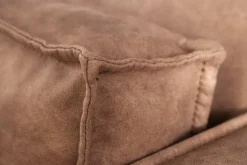 Design 3-Sitzer Sofa BOSSA NOVA 260cm antik taupe Microfaser Couch Wohnzimmer