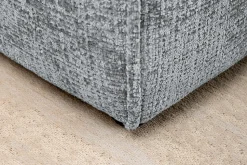 Design 3-Sitzer Sofa BOSSA NOVA 260cm grau Chenille XXL-Couch