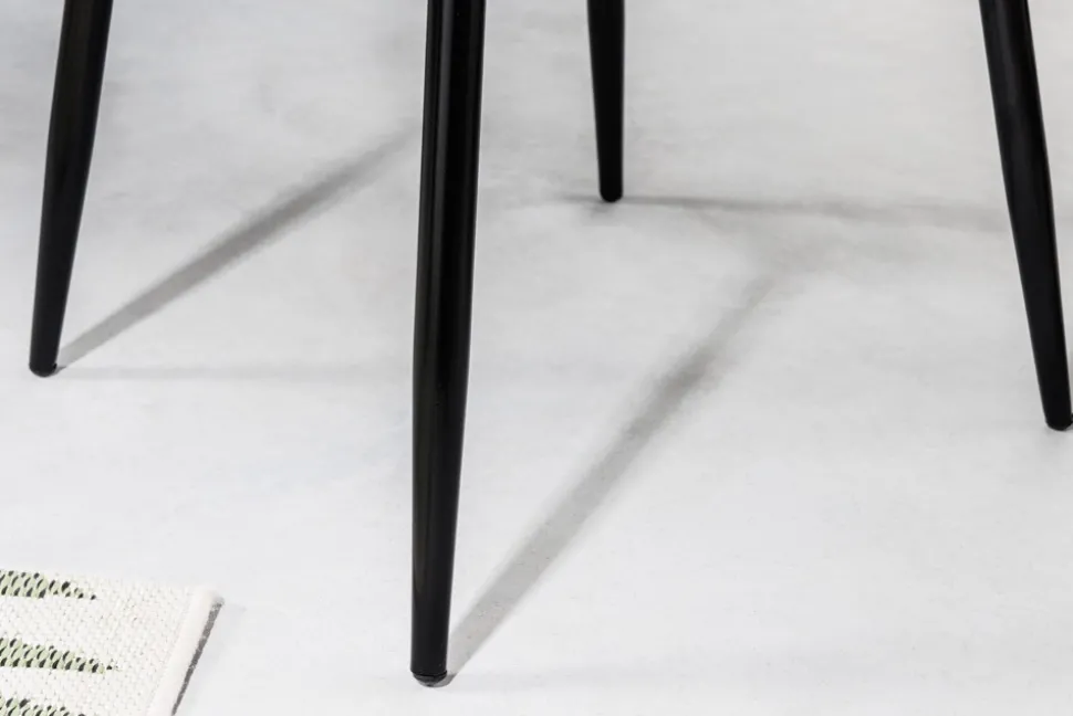 Design Stuhl AIRE grau Kunststoff Stahlgestell Indoor Outdoor inkl. Kissen
