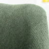 Design Stuhl SCANDINAVIA MEISTERSTÜCK grün Cord schwarz Metall-Gestell