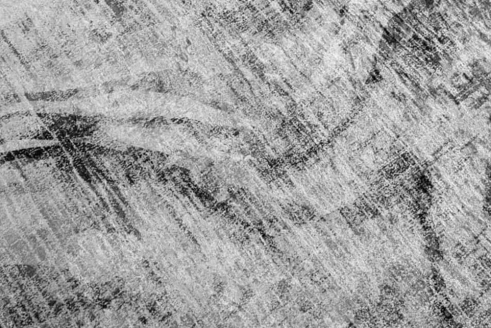Design Teppich ART RUGS 230x160cm grau weiß Flachgewebe Indoor