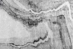 Design Teppich ART RUGS 230x160cm grau weiß Flachgewebe Indoor