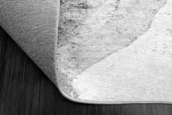 Design Teppich ART RUGS 230x160cm grau weiß Flachgewebe Indoor