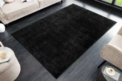 Design Teppich CLOUD 9 230x160cm schwarz Hochflor Indoor-Teppich