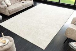 Design Teppich CLOUD 9 230x160cm creme Hochflor Indoor-Teppich