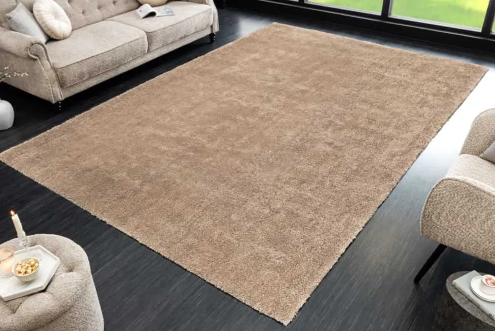 Design Teppich CLOUD 9 230x160cm beige Hochflor Indoor-Teppich
