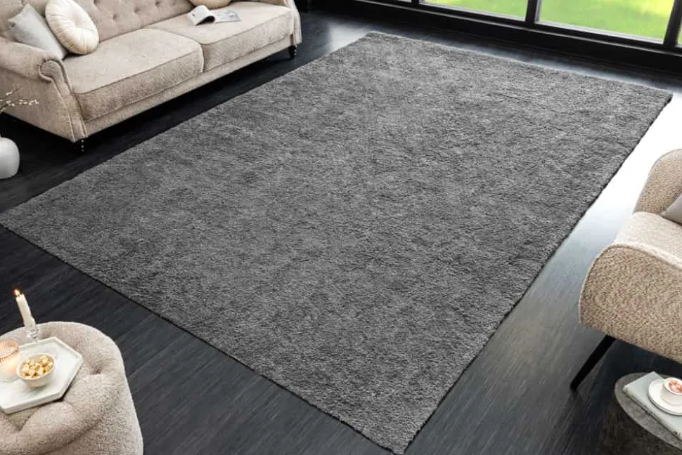 Design Teppich CLOUD 9 230x160cm anthrazit Hochflor Indoor-Teppich
