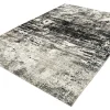 Design Teppich MODERN ART 230x160cm beige braun Kurzflor Indoor-Teppich