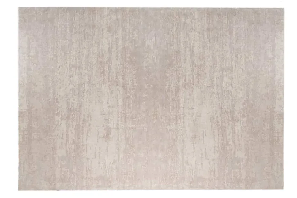 Design Teppich MODERN ART XXL 350x240cm beige Used Look Baumwolle Vintage Flachgewebe