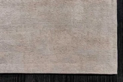 Design Teppich MODERN ART XXL 350x240cm beige Used Look Baumwolle Vintage Flachgewebe