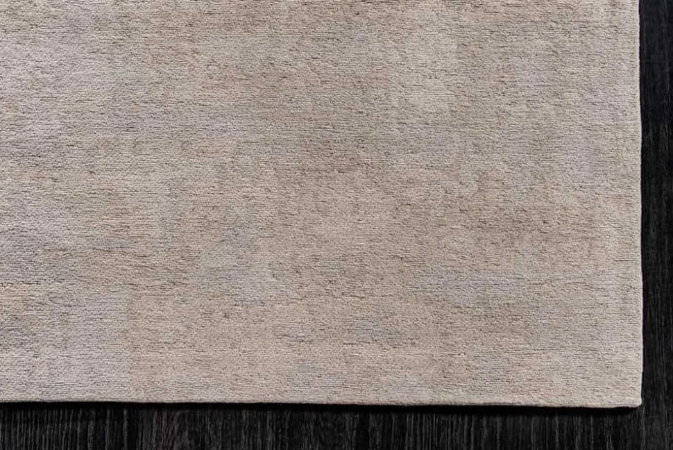 Design Teppich MODERN ART XXL 350x240cm beige Used Look Baumwolle Vintage Flachgewebe