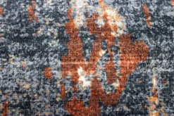 Design Teppich MODERN ART XXL 350x240cm grau kupfer Kurzflor Indoor-Teppich