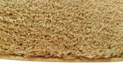 Design Teppich ORGANIC 180x120cm senfgelb Hochflor Indoor-Teppich organische Form