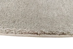 Design Teppich ORGANIC 180x120cm taupe Hochflor Indoor-Teppich organische Form