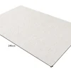 Design Teppich WOOL 240x160cm silbergrau aus Wolle