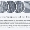 Design Tischlampe ABSTRACT LEAF schwarz Metall Marmorfuß handmade