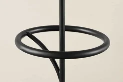 Design Tischlampe WILDLIFE 75cm schwarz gold rund Papagei Skulpturen mit Marmor-Fuß