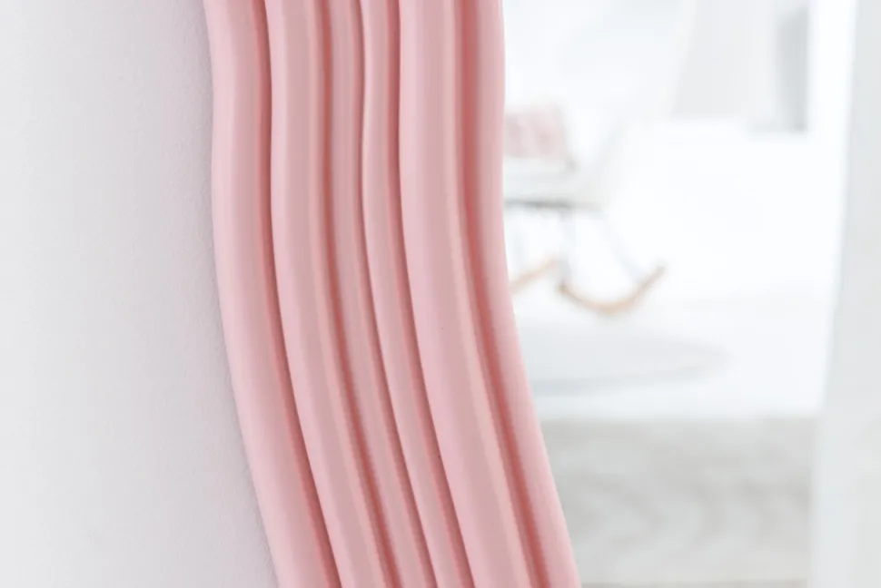 Design Wandspiegel ALICE II 100cm pastell rosa
