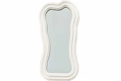 Design Wandspiegel ALICE II 100cm weiß