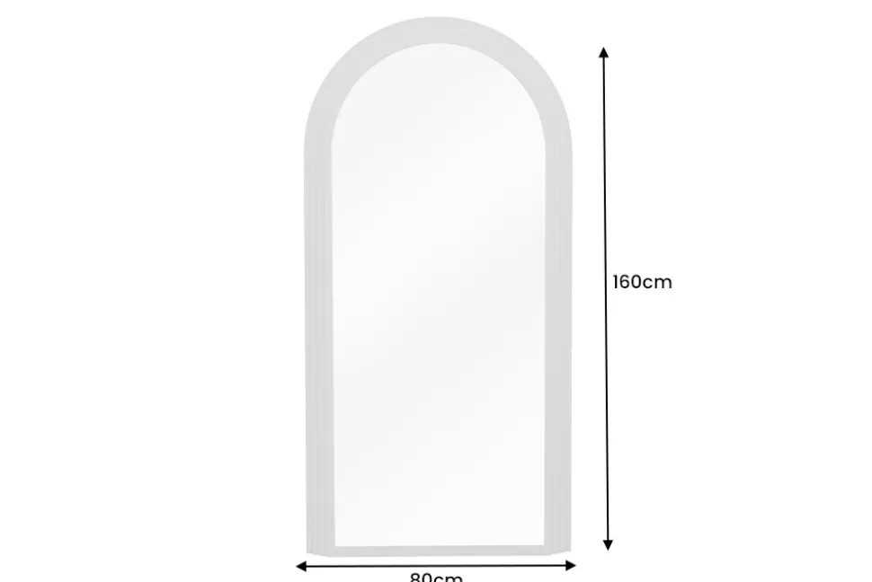 Design Wandspiegel ART DECO 160cm greige