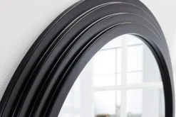 Design Wandspiegel ART DECO 160cm schwarz