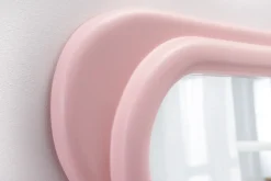 Design Wandspiegel CURVY 160cm rosa
