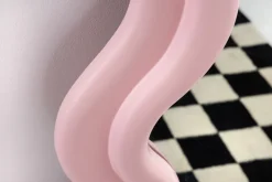Design Wandspiegel CURVY 160cm rosa