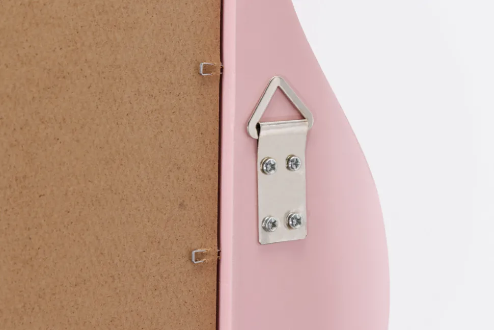 Design Wandspiegel CURVY 160cm rosa