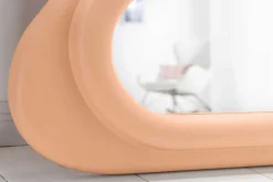 Design Wandspiegel CURVY 160cm apricot Pastell Spiegel