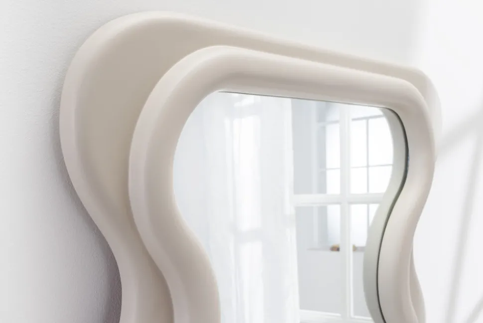 Design Wandspiegel CURVY 160cm greige