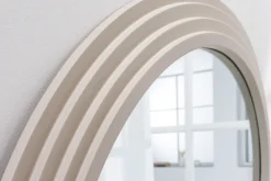 Design Wandspiegel WAVE 160cm greige