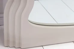 Design Wandspiegel WAVE 160cm greige