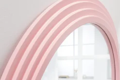 Design Wandspiegel WAVE 160cm rosa
