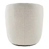 Drehbarer Design Sessel GATSBY beige Bouclé Tweed Soft 360°